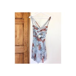 Kimchi Blue Criss Cross Romper - US 6